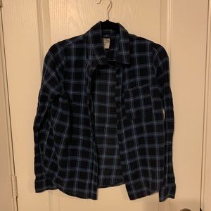 Forever 21 blue flannel